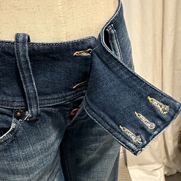 Women's Diesel Cherokee Dark Blue Stretch Jeans - Picture 8 of 11